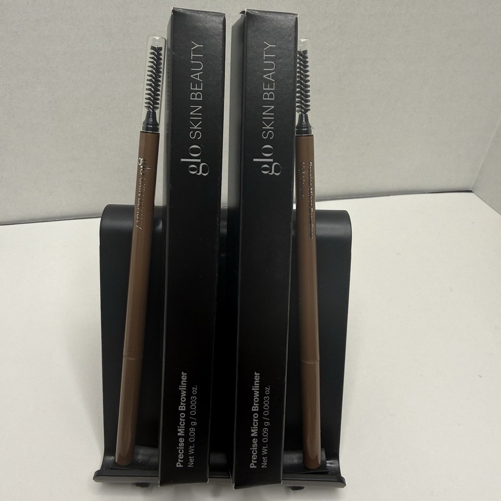 Glo Skin Beauty Precise Micro Browliner Light Brown 2pc New In Box